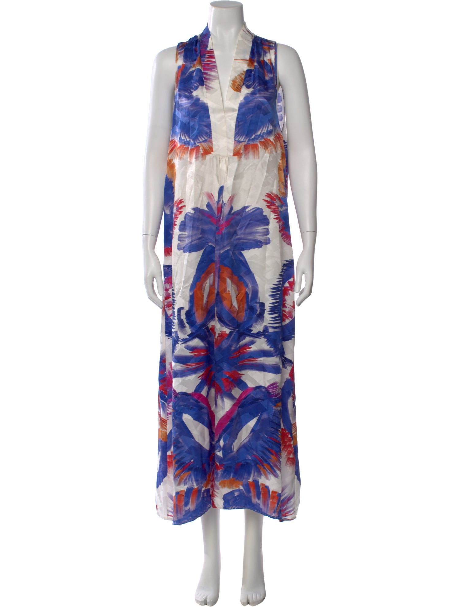 Rianna + Nina Silk Long Dress
