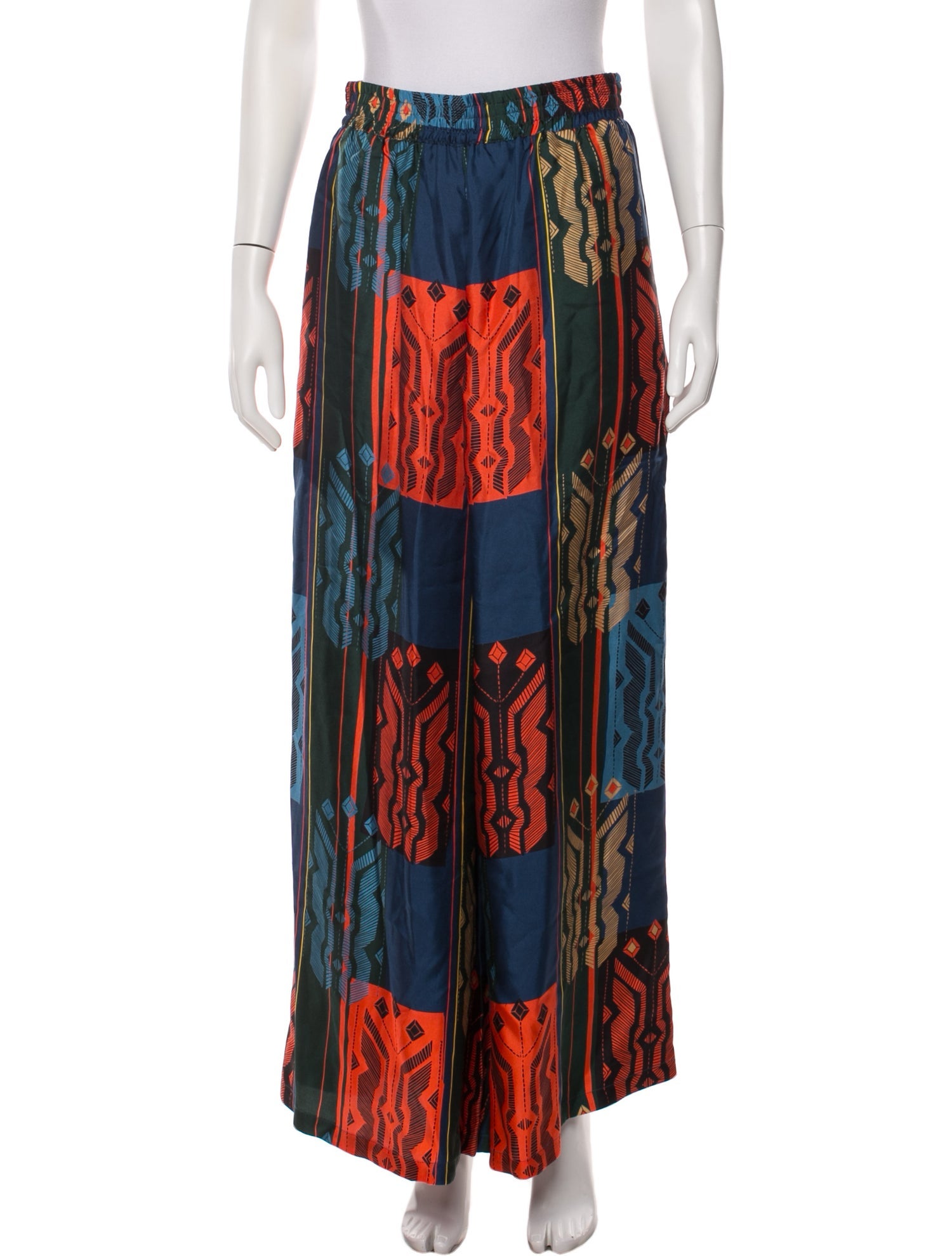 Rianna + Nina Silk Wide Leg Pants