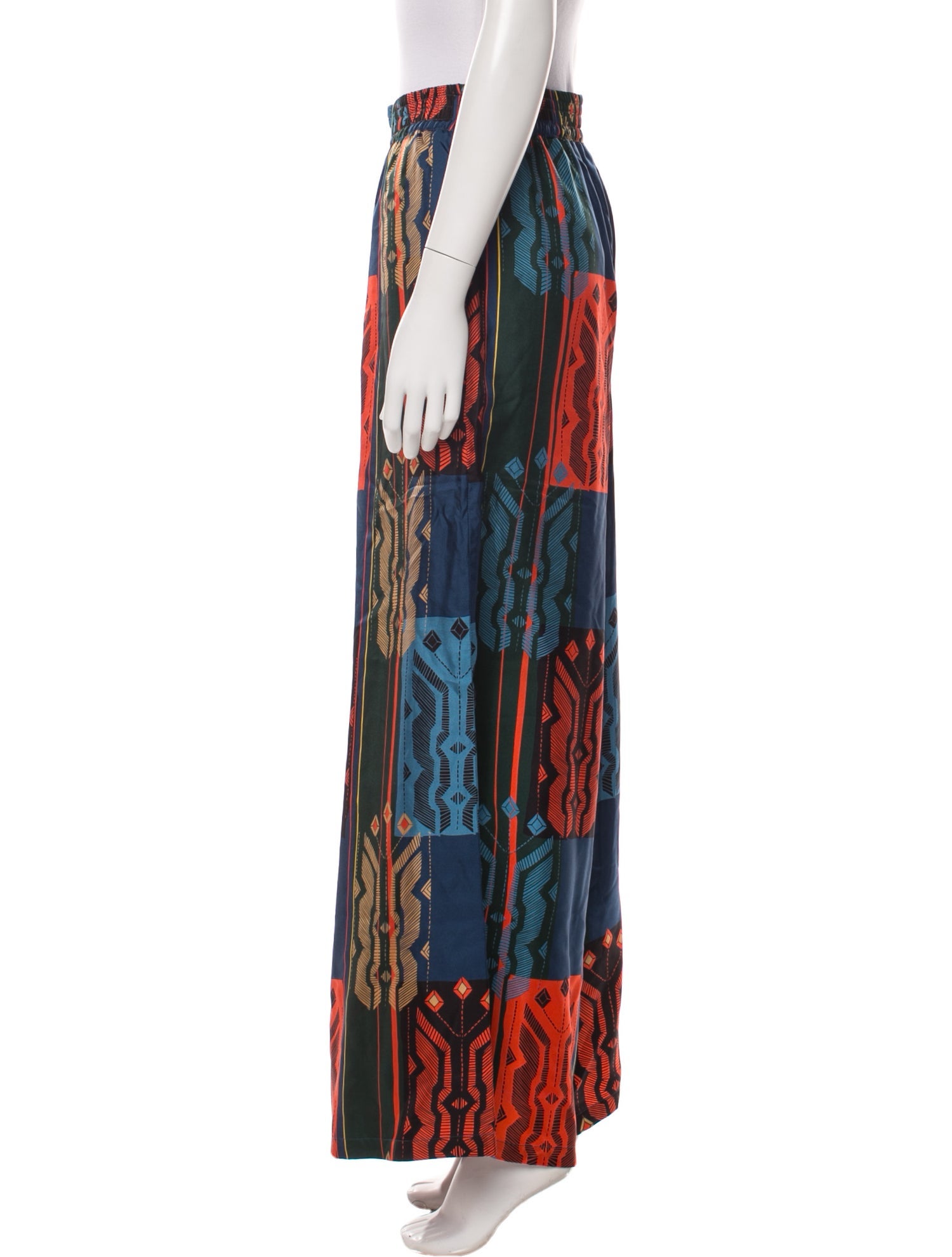 Rianna + Nina Silk Wide Leg Pants
