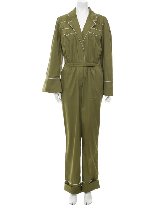Johanna Ortiz Jumpsuit Green