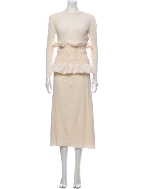 Johanna Ortiz Belted Long Dress
