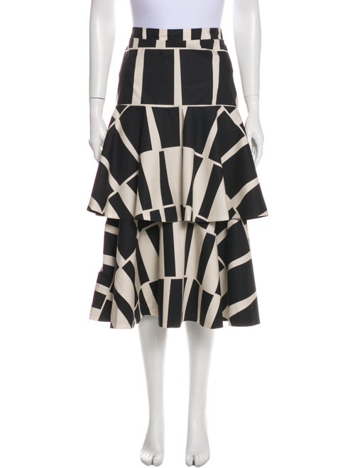 Johanna Ortiz Vanguard Midi Midi Length Skirt w/ T