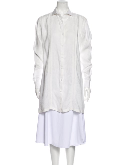 Johanna Ortiz Long Sleeve Tunic White