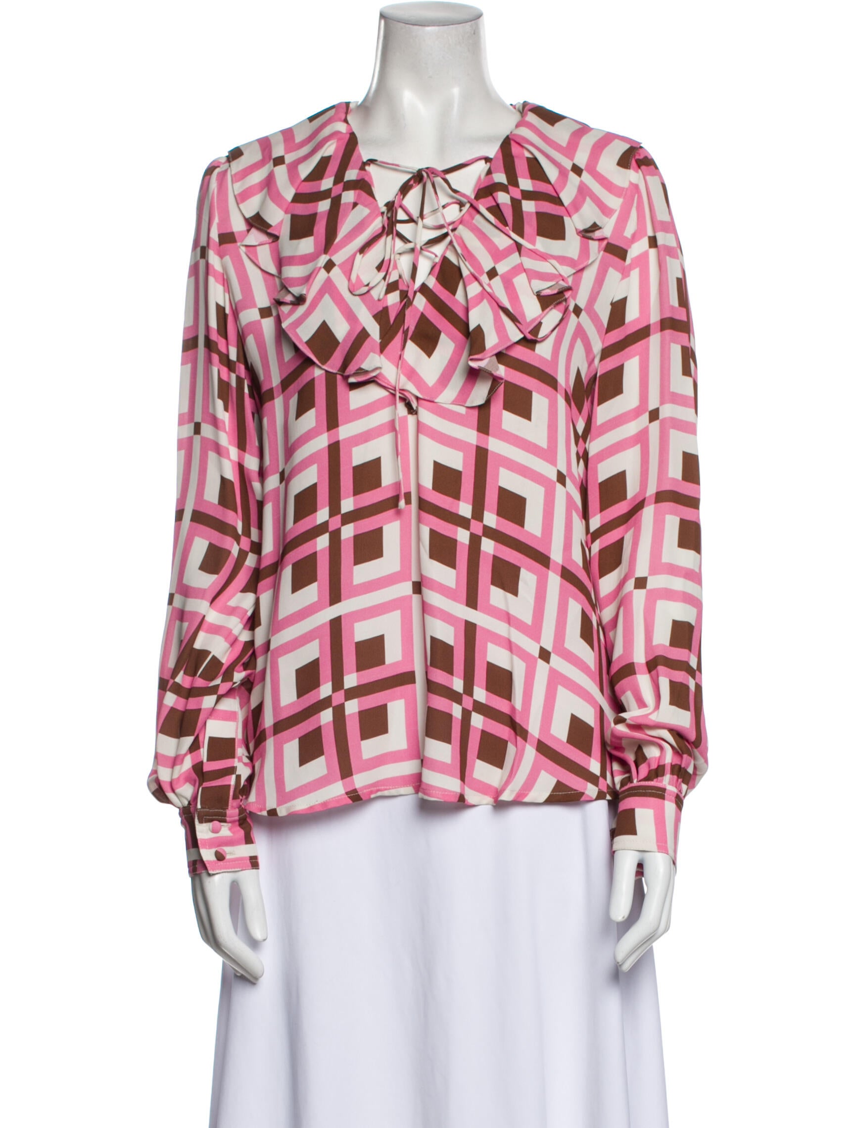 Johanna Ortiz 2020 Printed Blouse