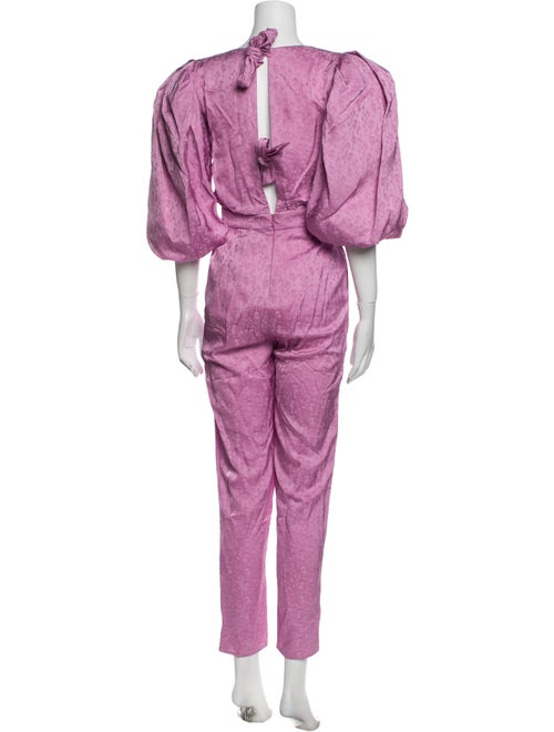 Johanna Ortiz 2019 Floral Print Jumpsuit