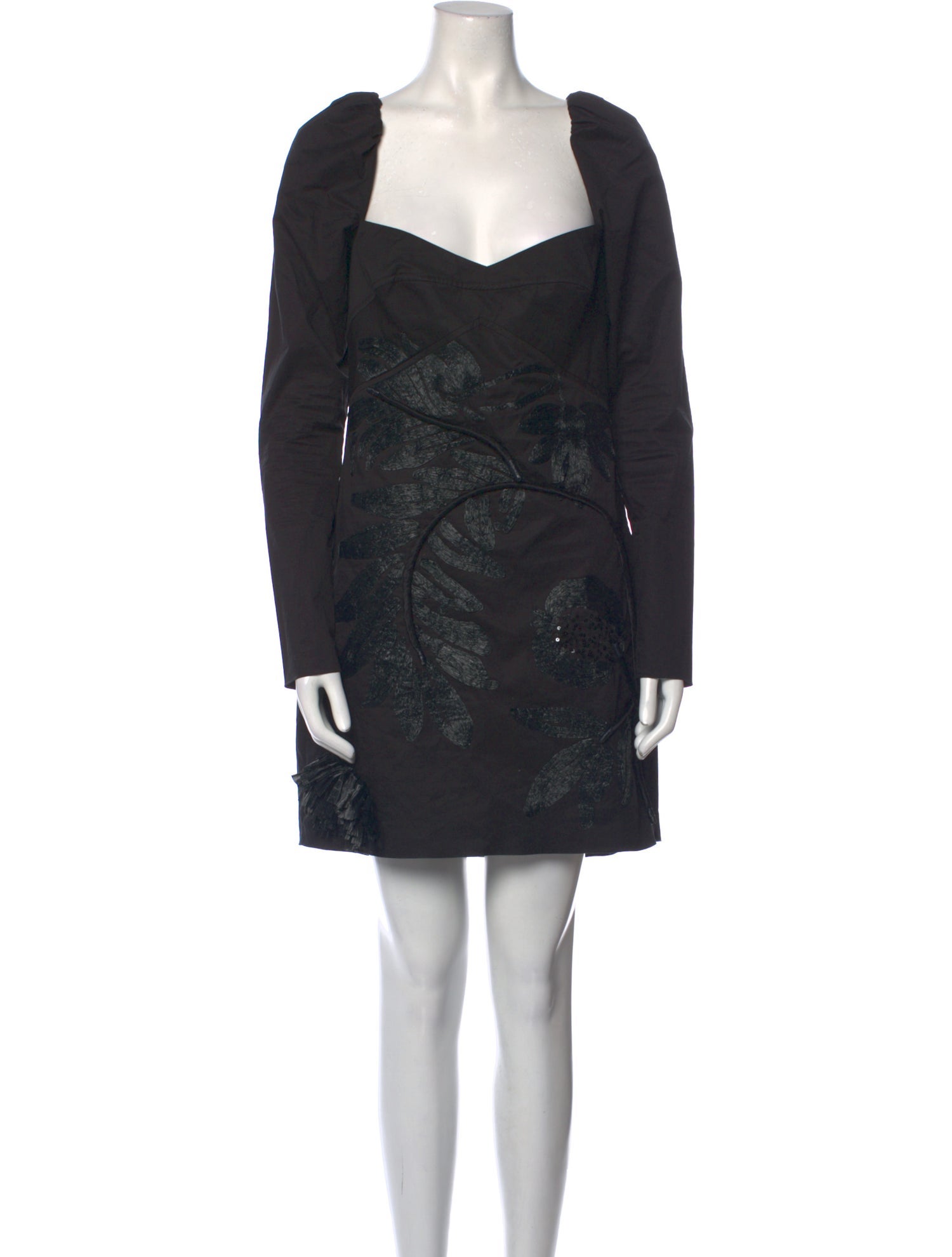 Johanna Ortiz Printed Mini Dress