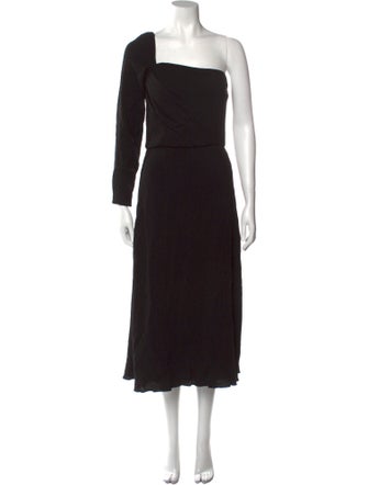 Johanna Ortiz One-Shoulder Long Dress