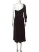 Johanna Ortiz One-Shoulder Long Dress