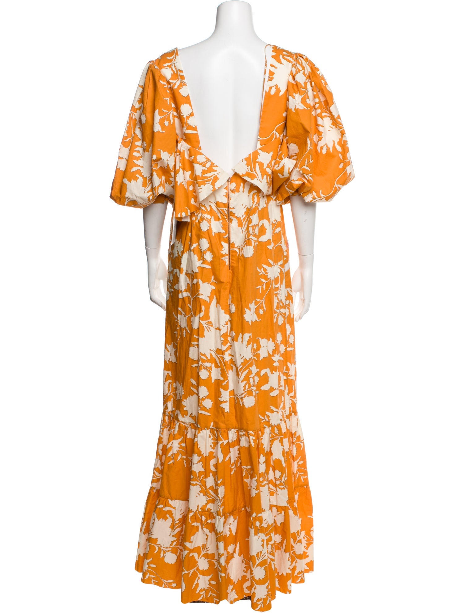 Johanna Ortiz Floral Print Long Dress