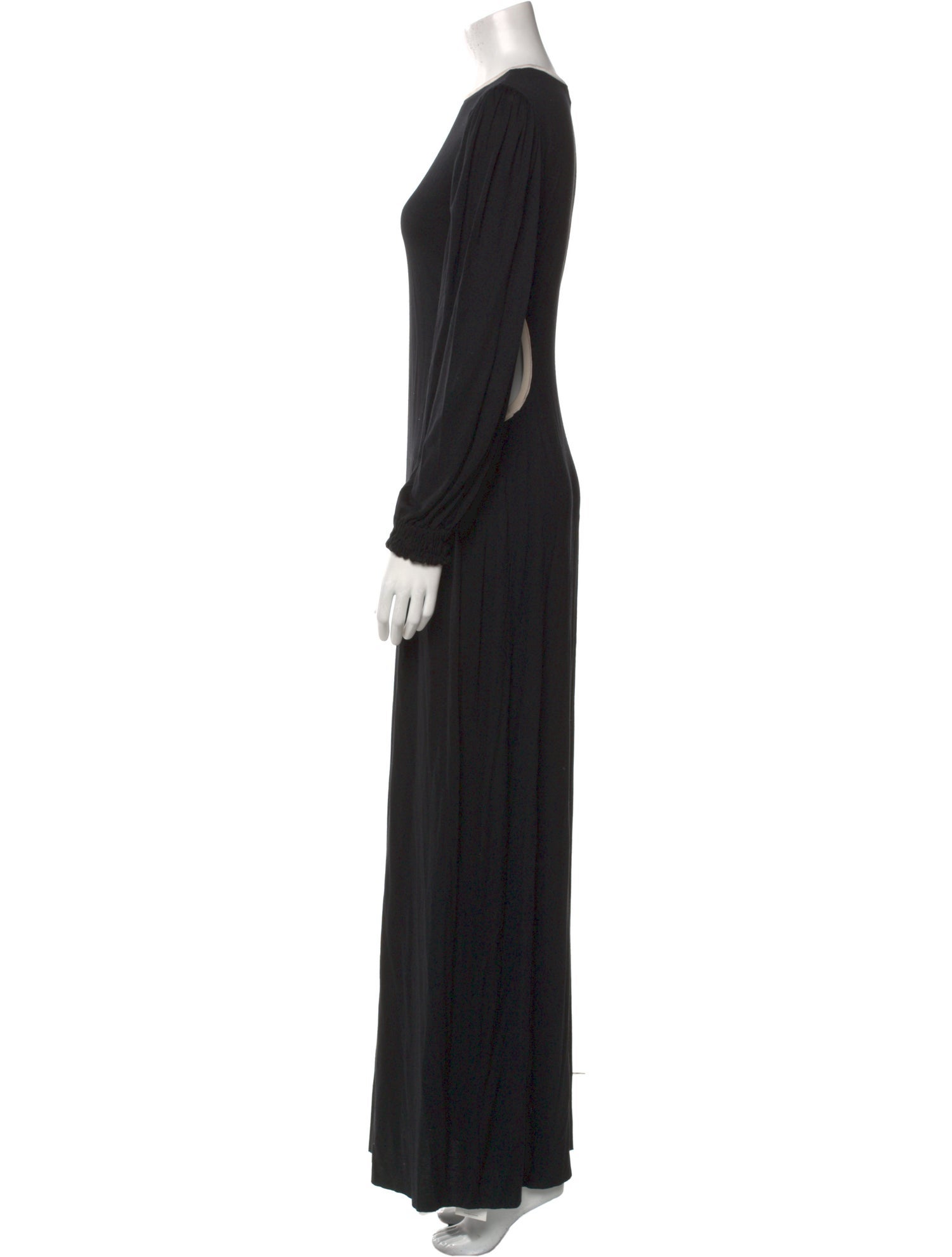Johanna Ortiz Crew Neck Long Dress