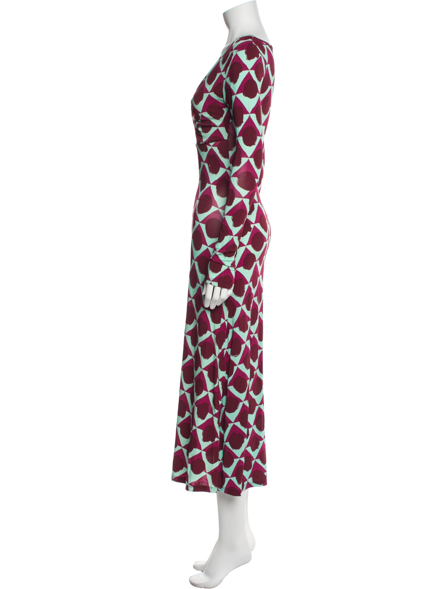 Johanna Ortiz Printed Long Dress