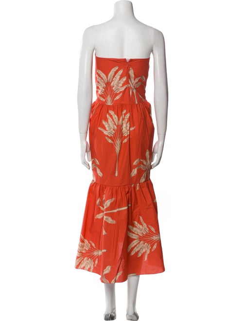 Johanna Ortiz Floral Print Long Skirt