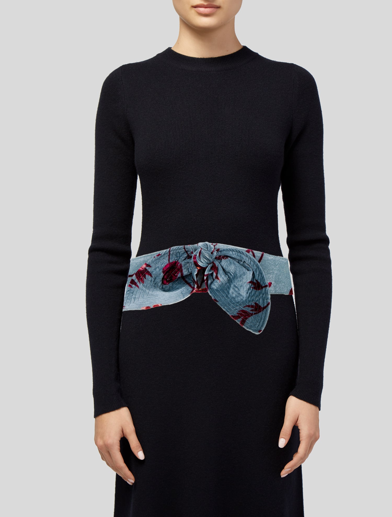 Johanna Ortiz Wide Suede Waist Belt