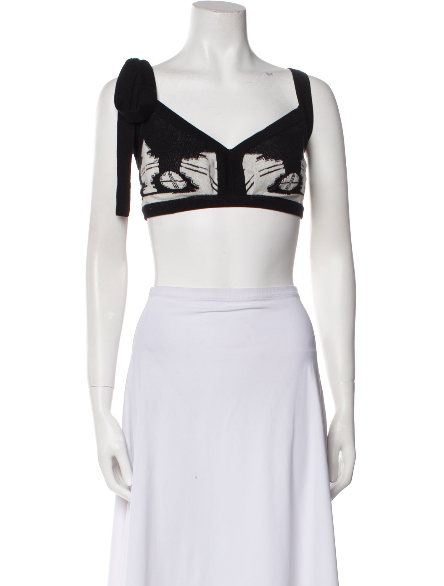 Johanna Ortiz Bateau Neckline Sleeveless Top w/ Tags