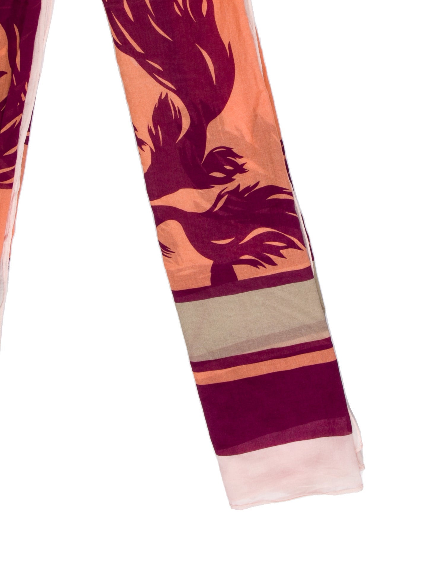 Johanna Ortiz Cashmere Floral Print Scarf