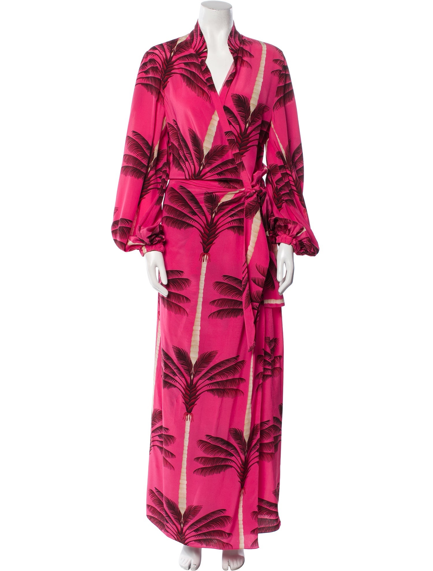 Johanna Ortiz Silk Printed Robe