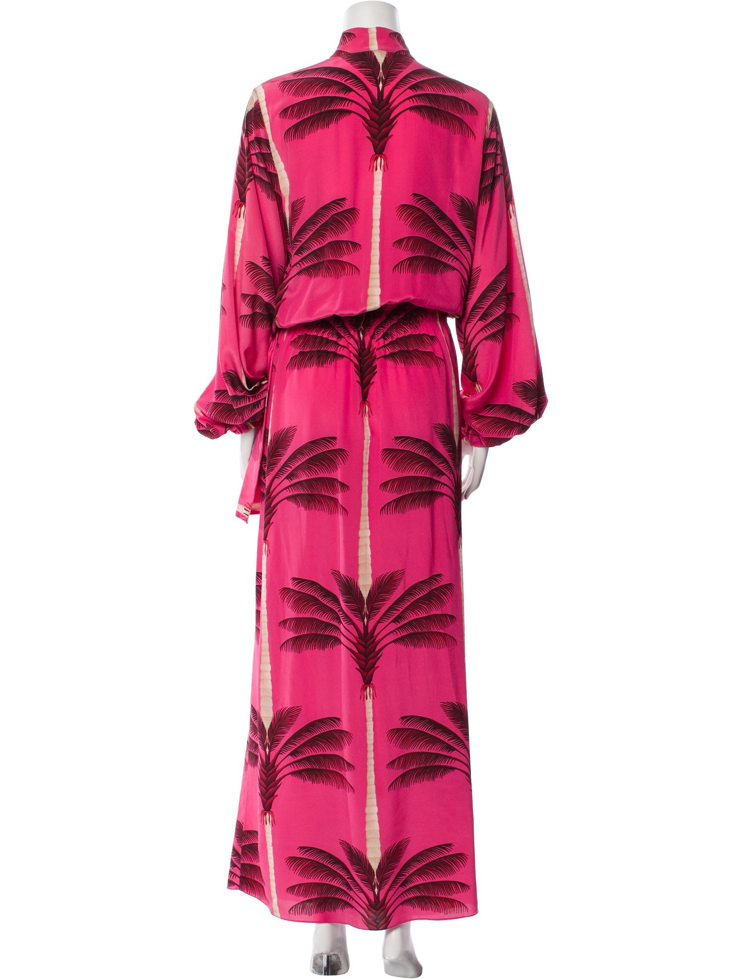 Johanna Ortiz Silk Printed Robe