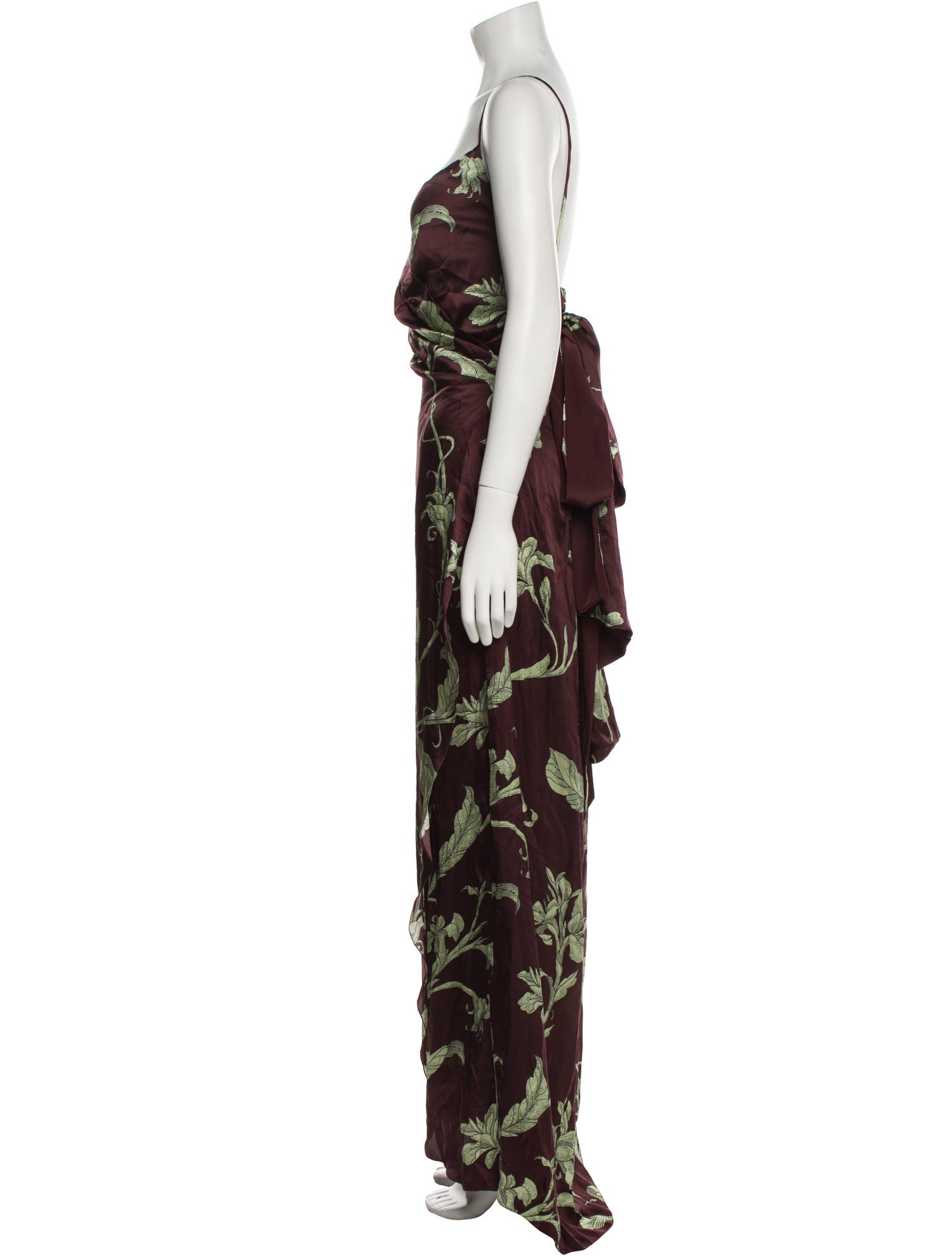Johanna Ortiz Silk Long Dress