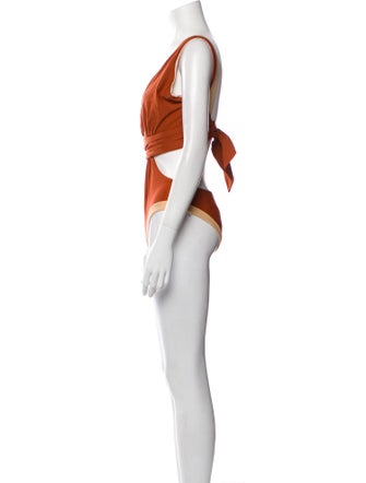 Johanna Ortiz Striped One-Piece