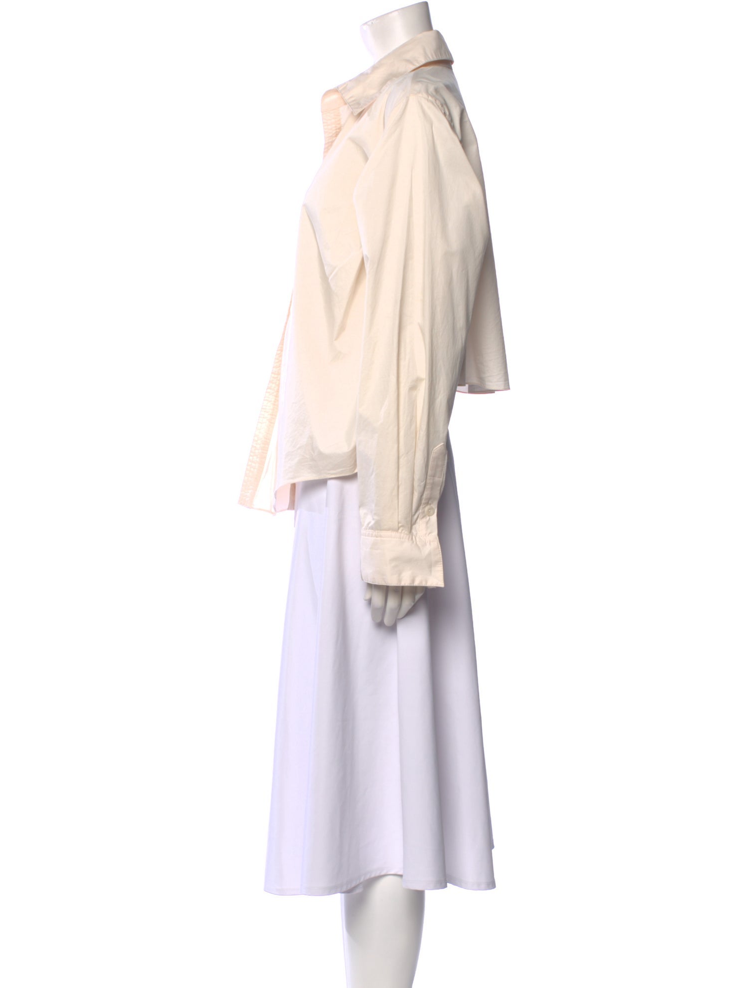 Johanna Ortiz Long Sleeve Button-Up Top