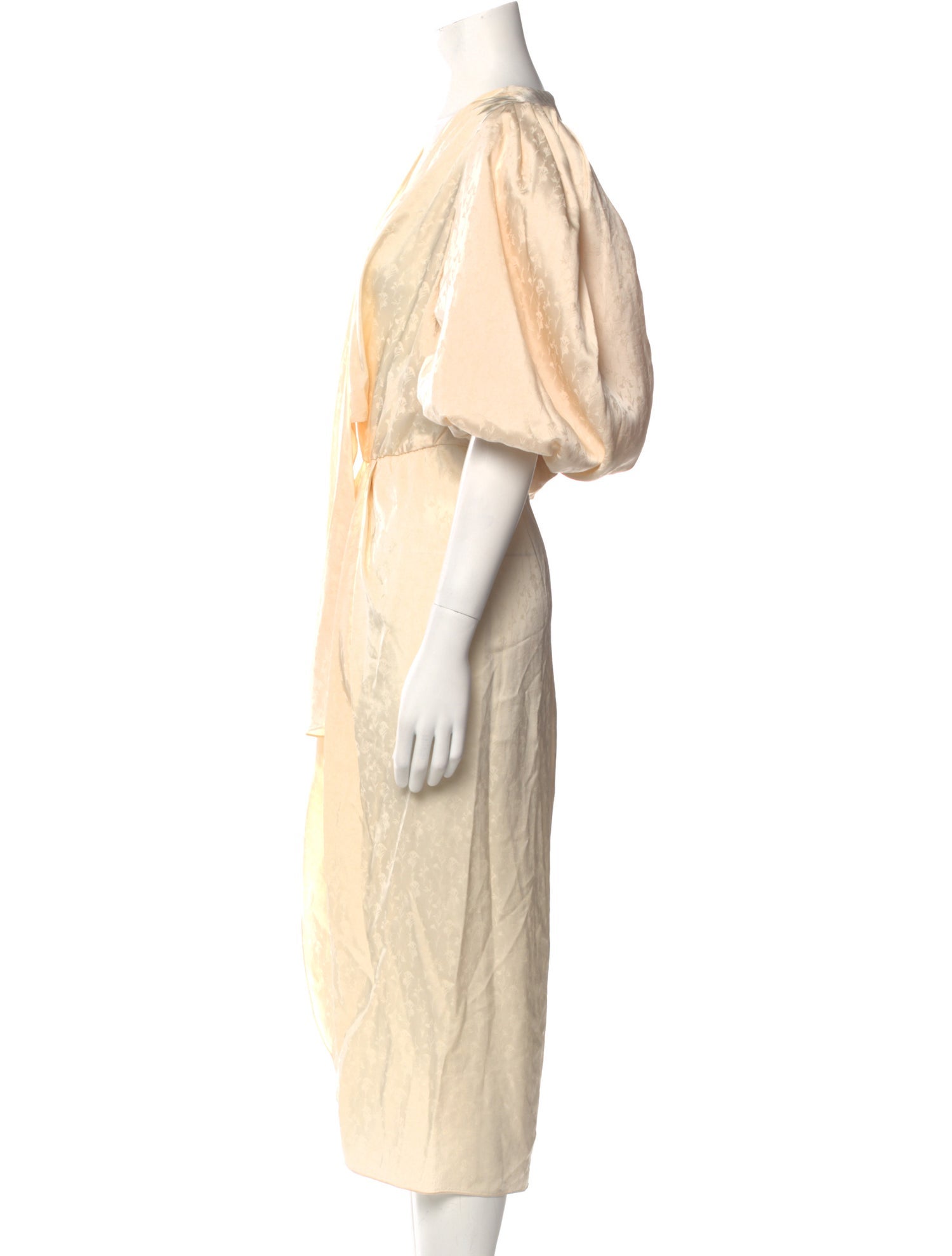 Johanna Ortiz V-Neck Long Dress