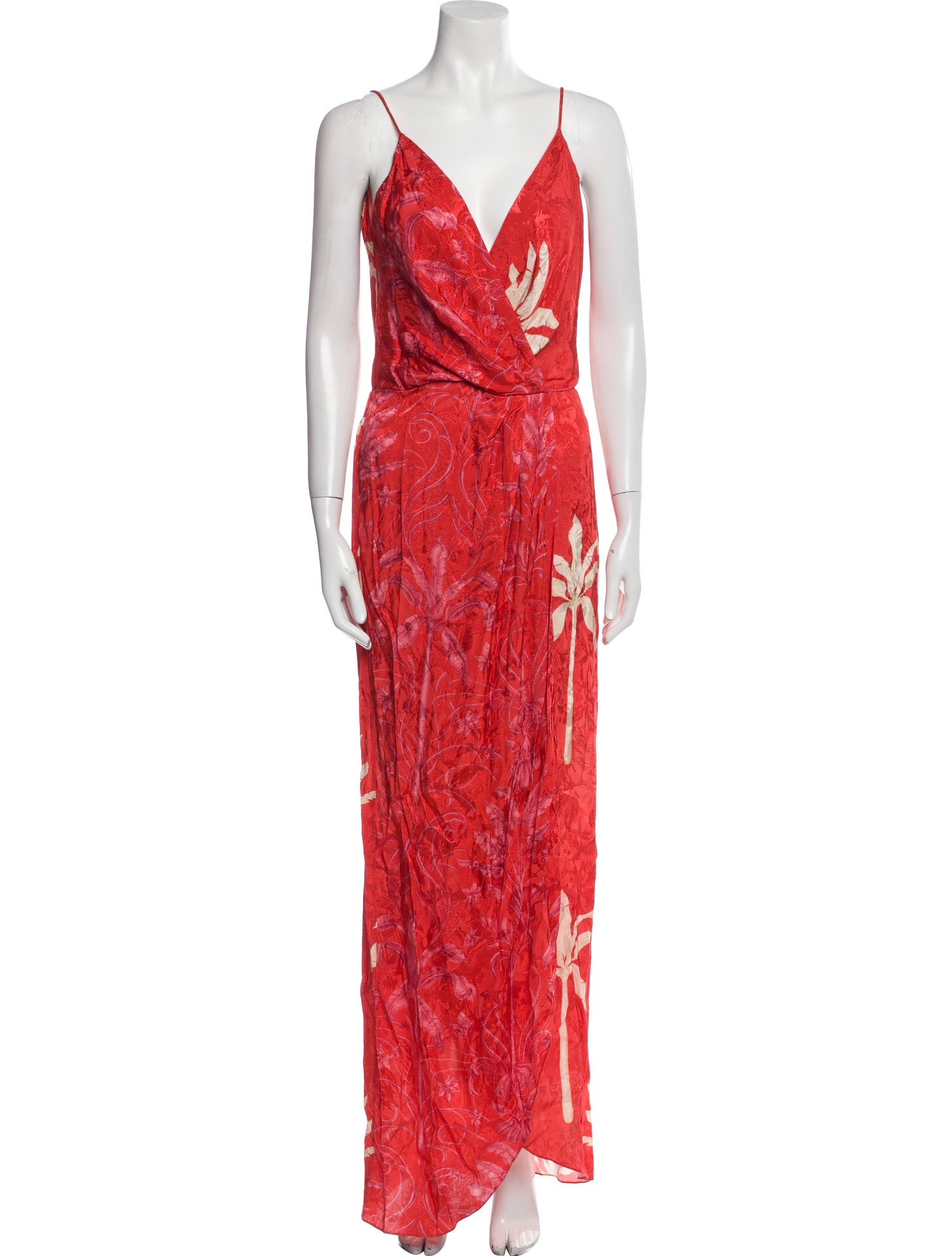 Johanna Ortiz Printed Long Dress