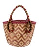 Johanna Ortiz Raffia Bucket Bag