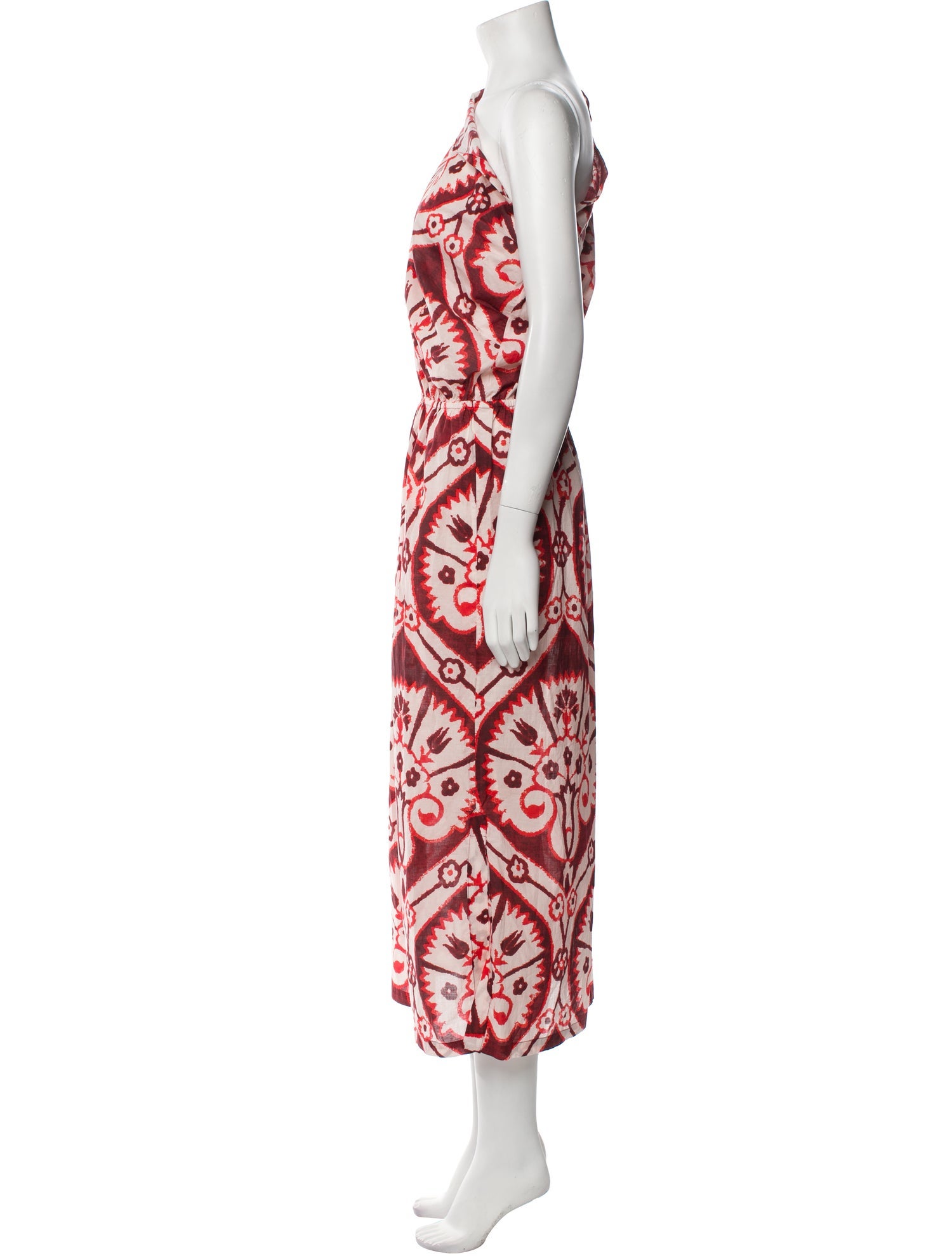 Johanna Ortiz Printed Long Dress