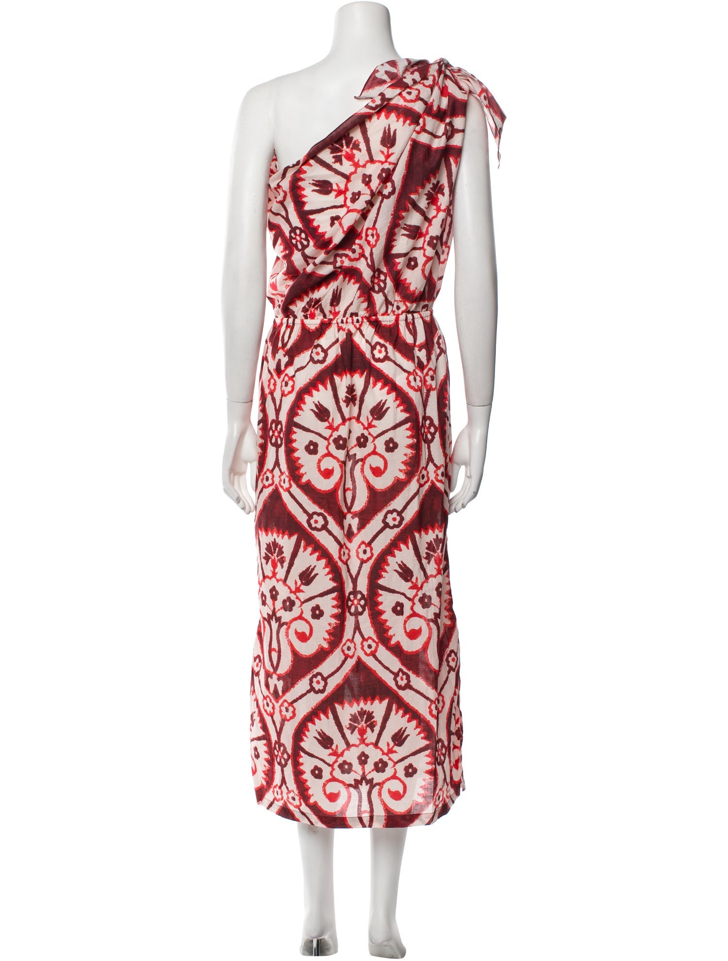 Johanna Ortiz Printed Long Dress