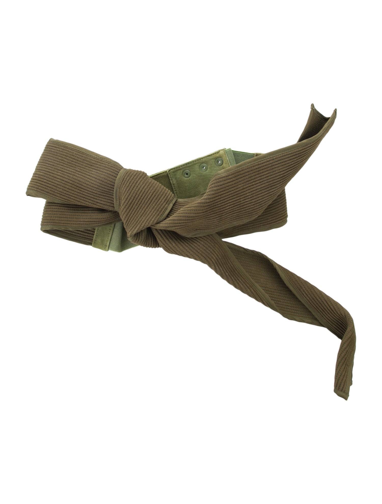 Johanna Ortiz Wide Suede Waist Belt