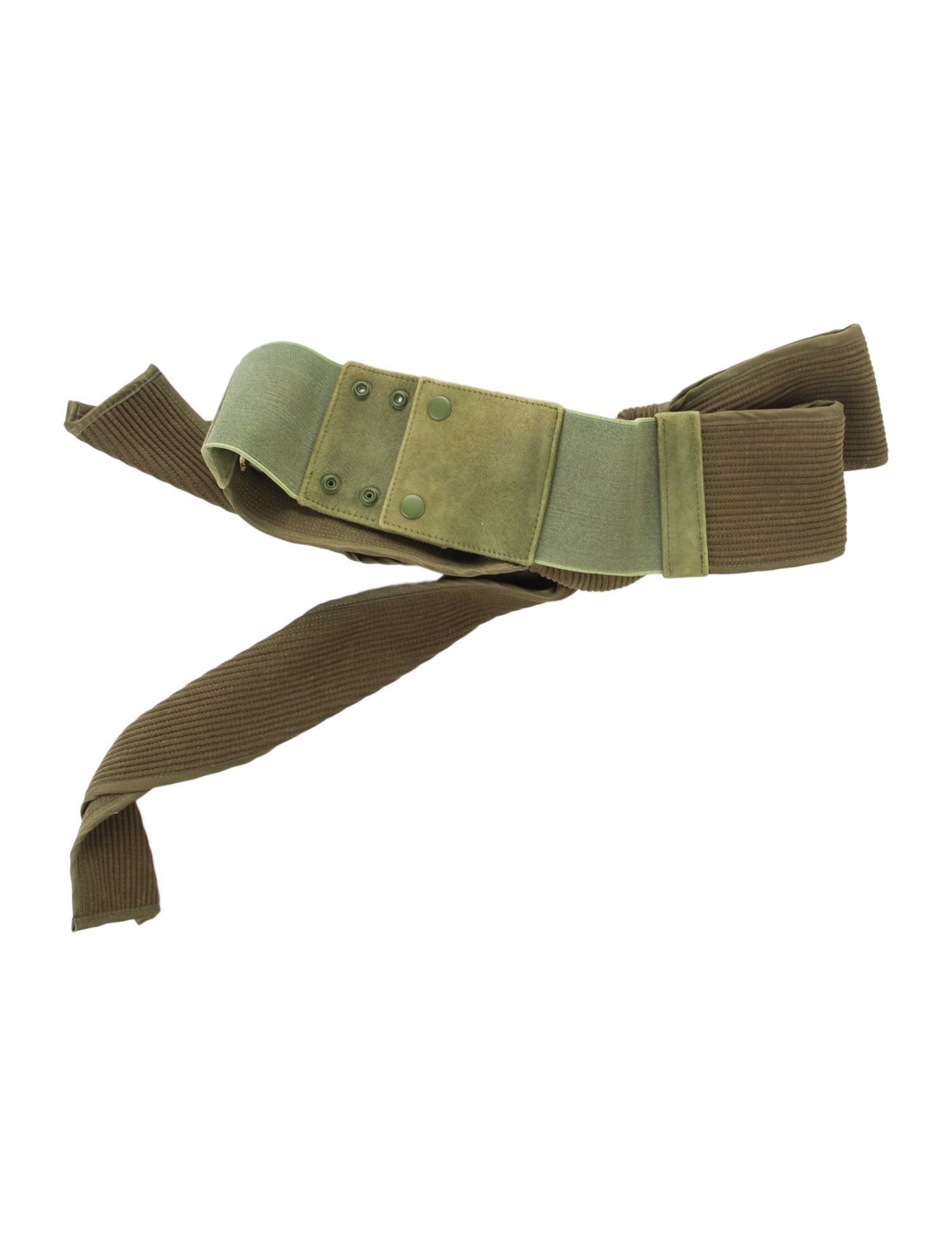 Johanna Ortiz Wide Suede Waist Belt