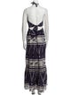 Johanna Ortiz Printed Long Dress