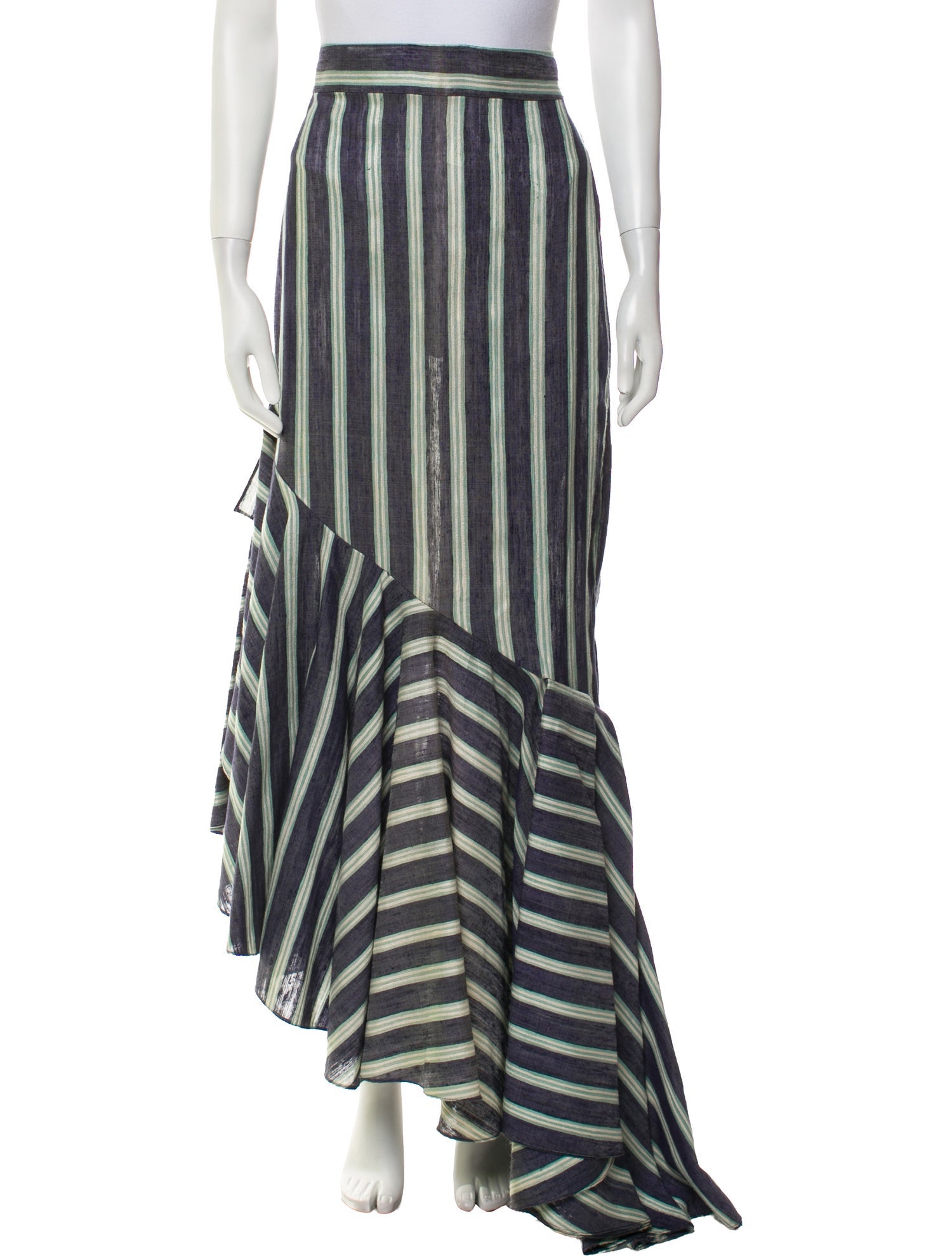 Johanna Ortiz Silk Long Skirt