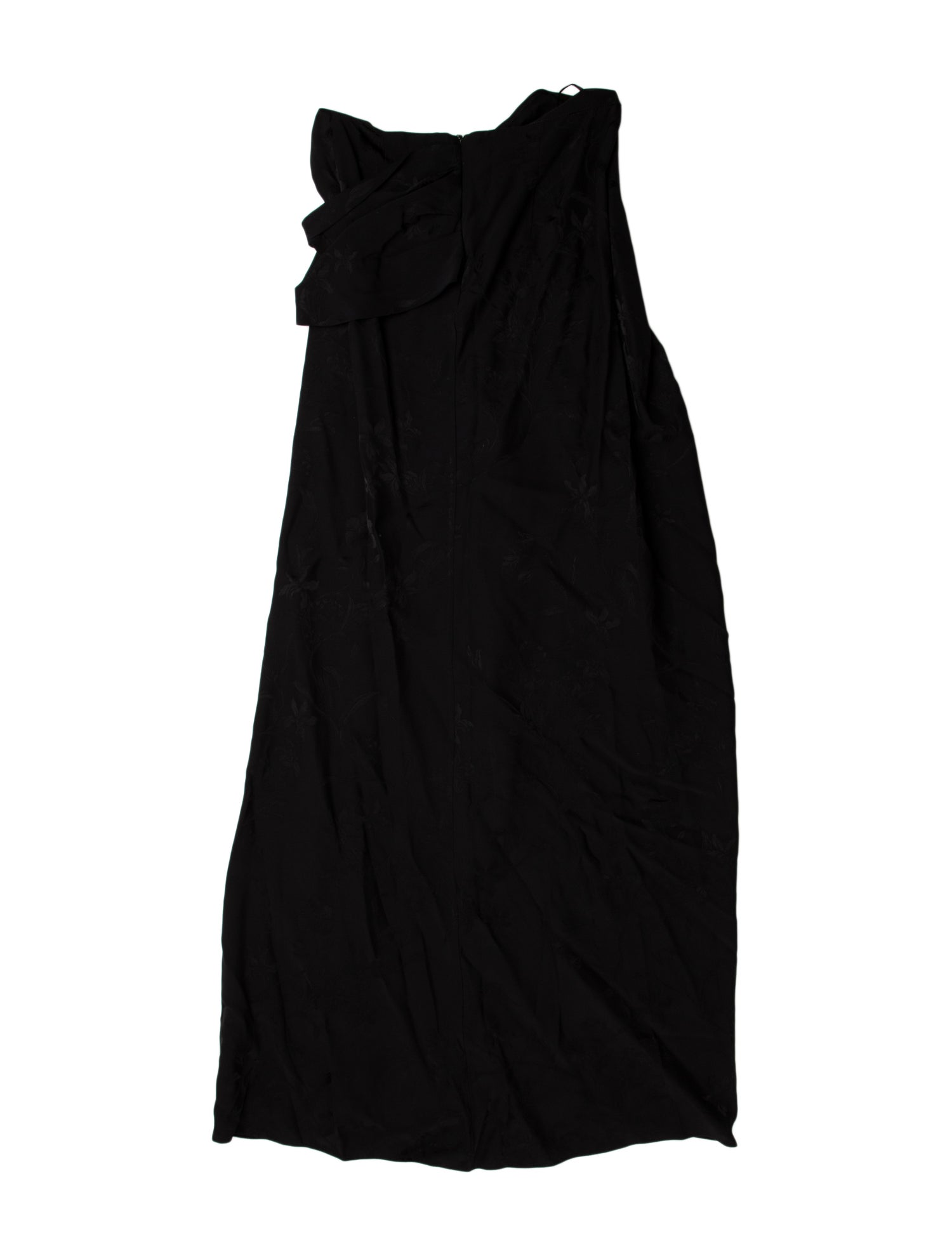 Johanna Ortiz Strapless Midi Length Dress