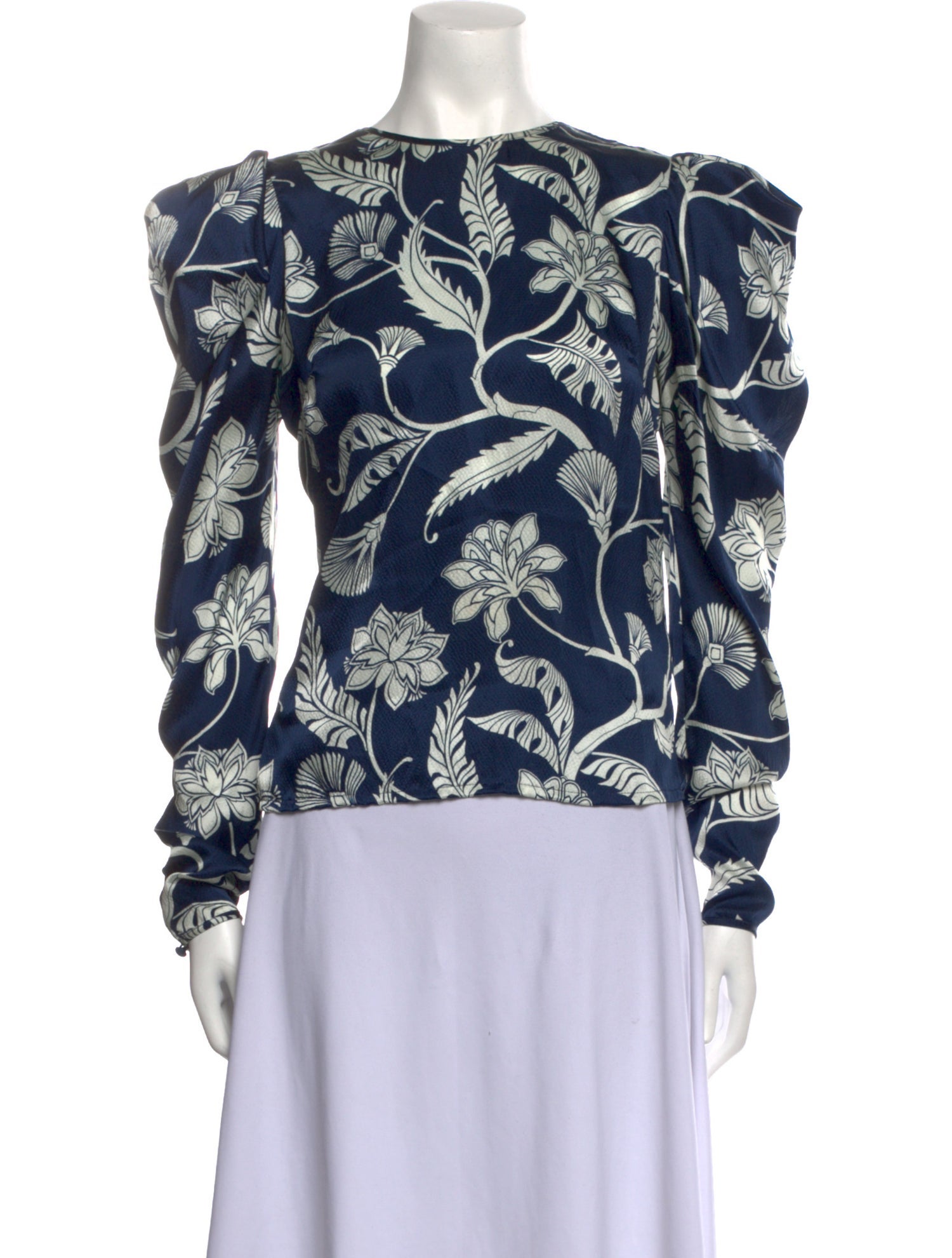 Johanna Ortiz Silk Printed Blouse