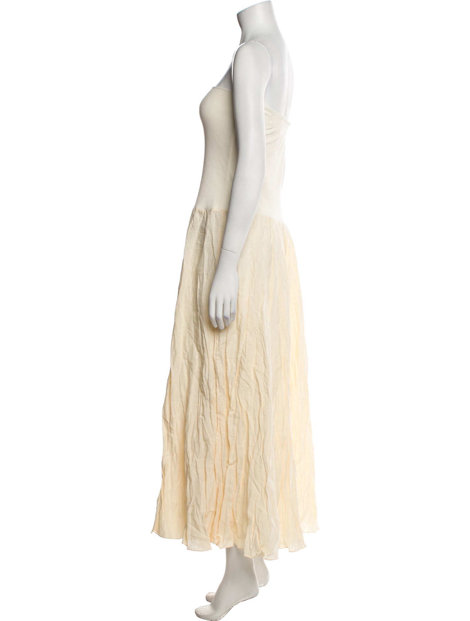 Johanna Ortiz Linen Long Dress