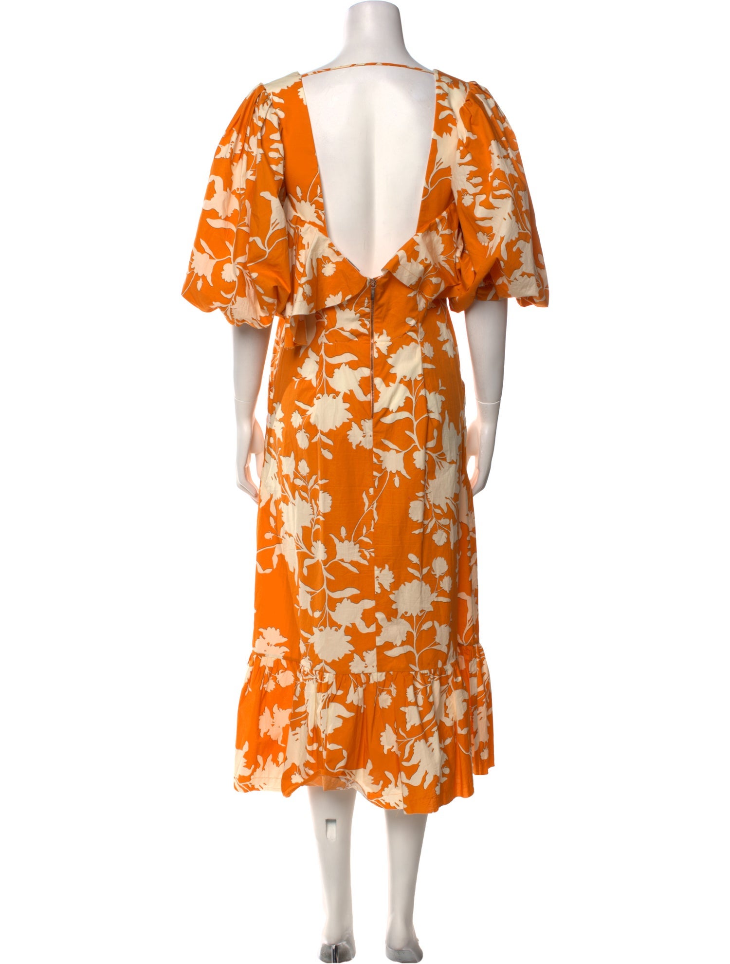 Johanna Ortiz Floral Print Long Dress