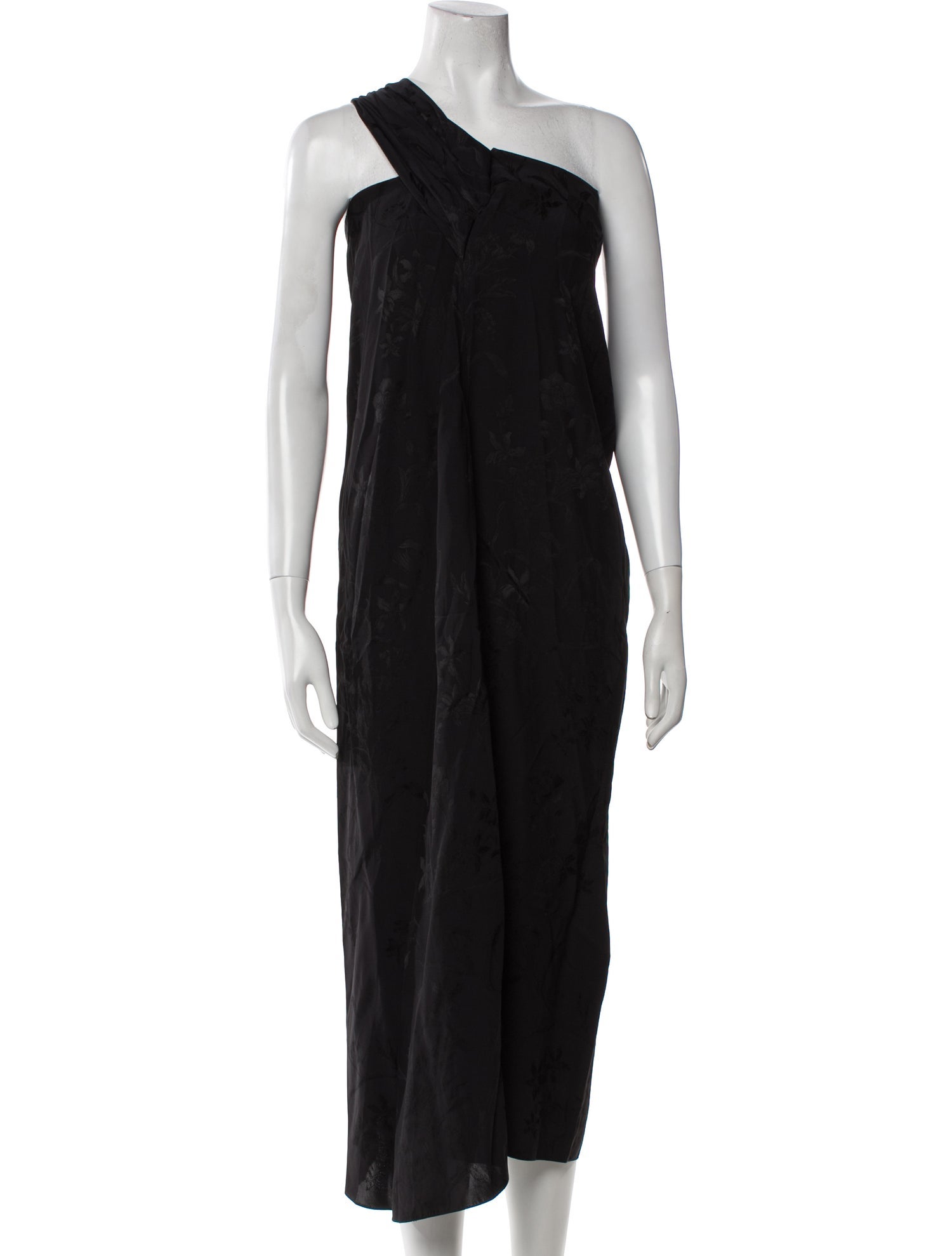 Johanna Ortiz One-Shoulder Long Dress