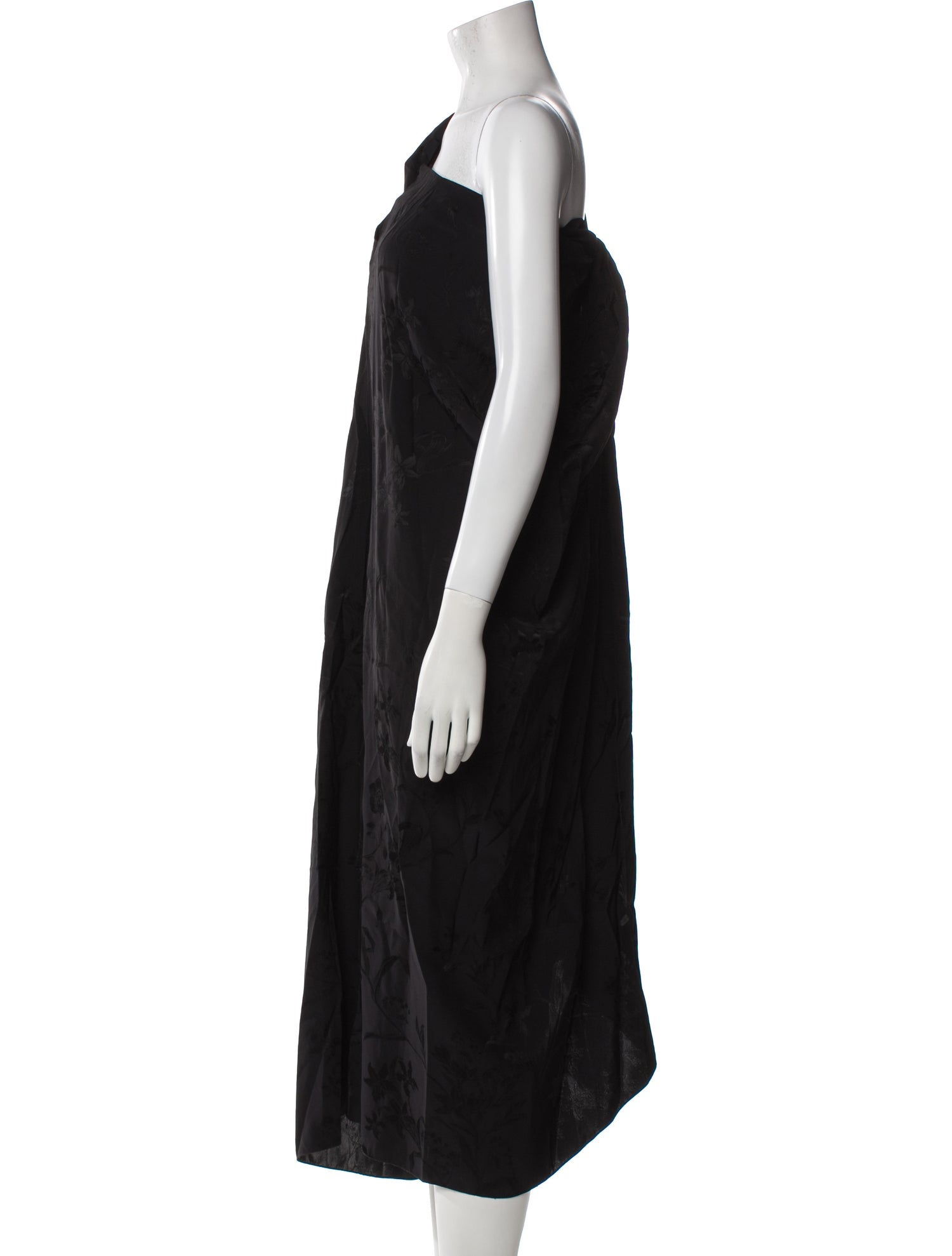 Johanna Ortiz One-Shoulder Long Dress