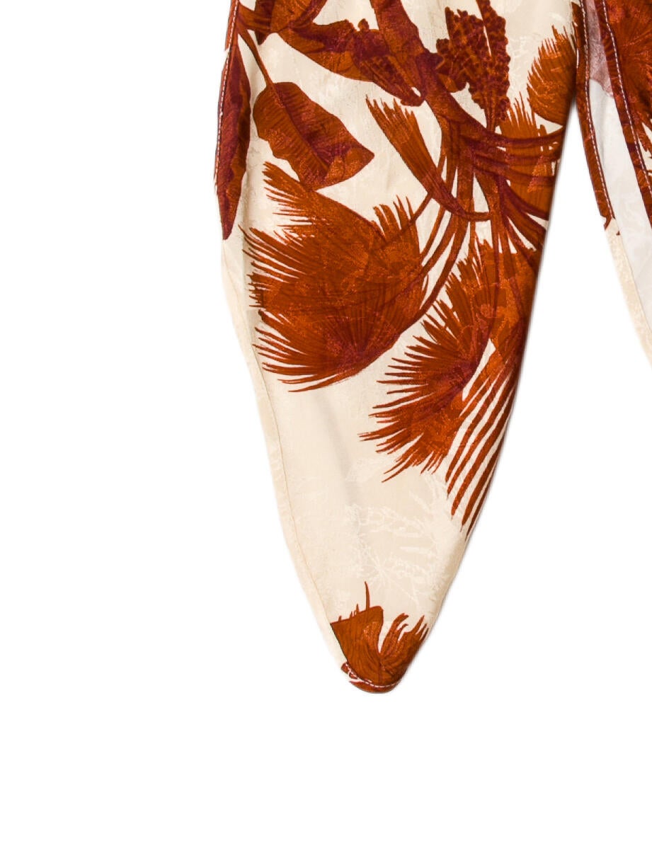 Johanna Ortiz Floral Print Scarf