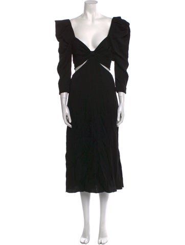 Johanna Ortiz Dresses V-Neck Long Dress US 4 | S