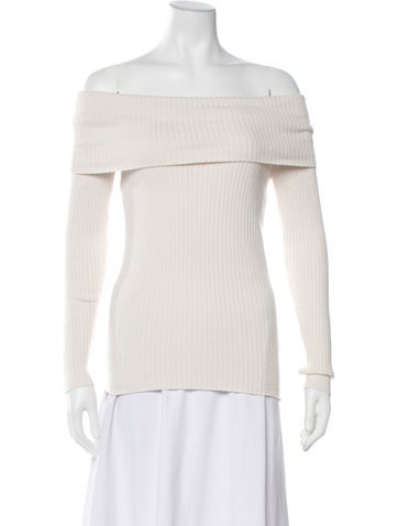 Johanna Ortiz Tops Off-The-Shoulder Long Sleeve Top XS