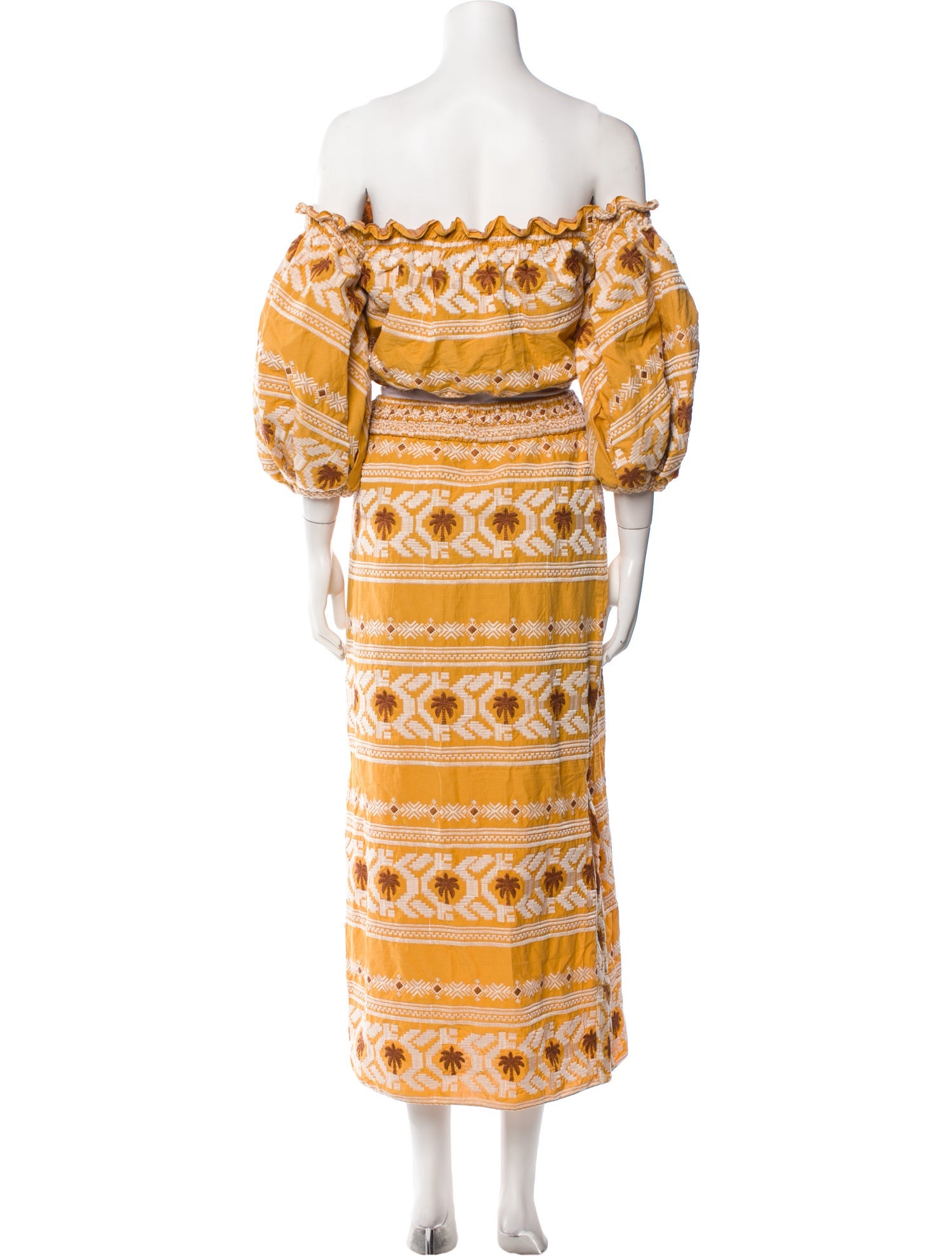 Johanna Ortiz Printed Skirt Set