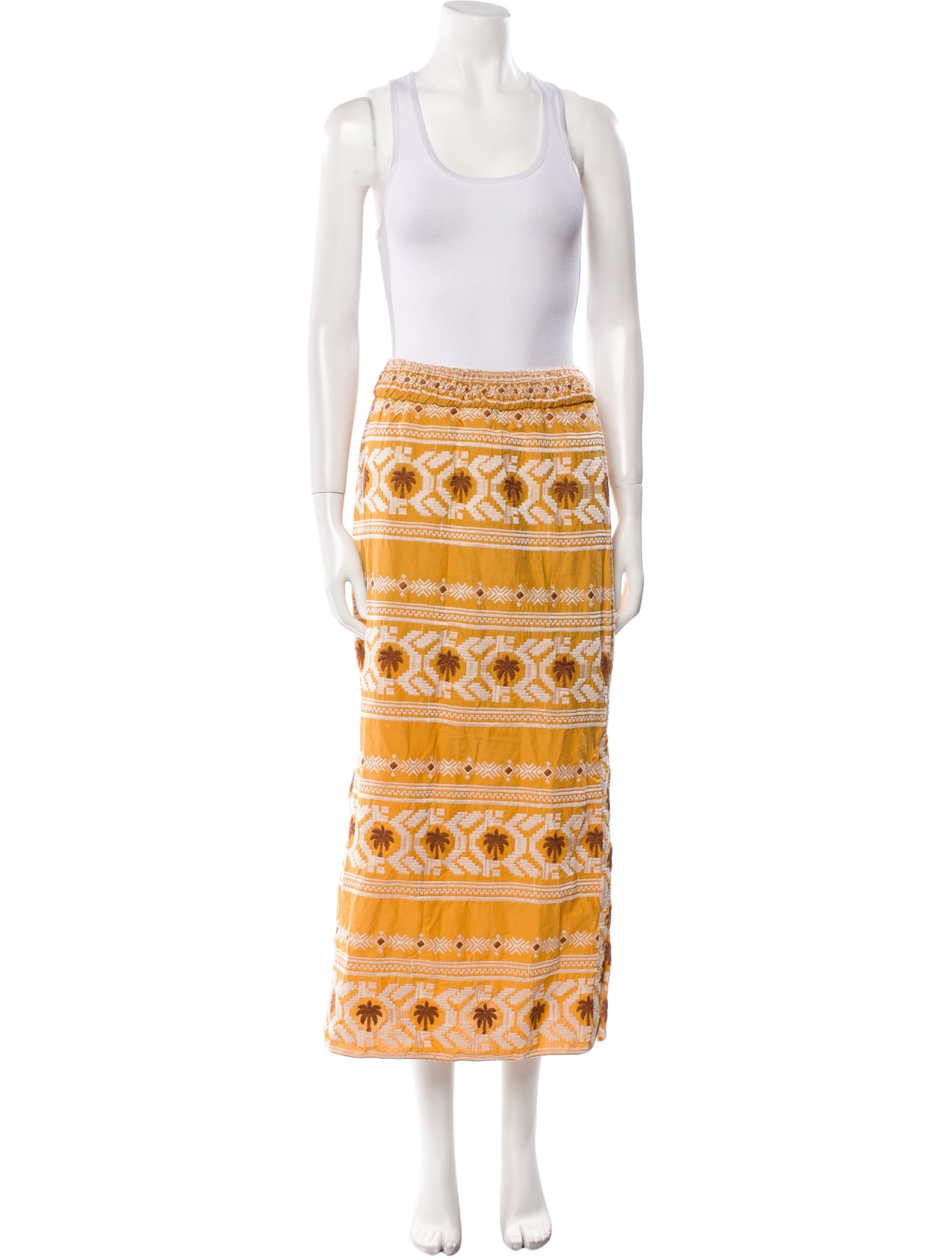 Johanna Ortiz Printed Skirt Set