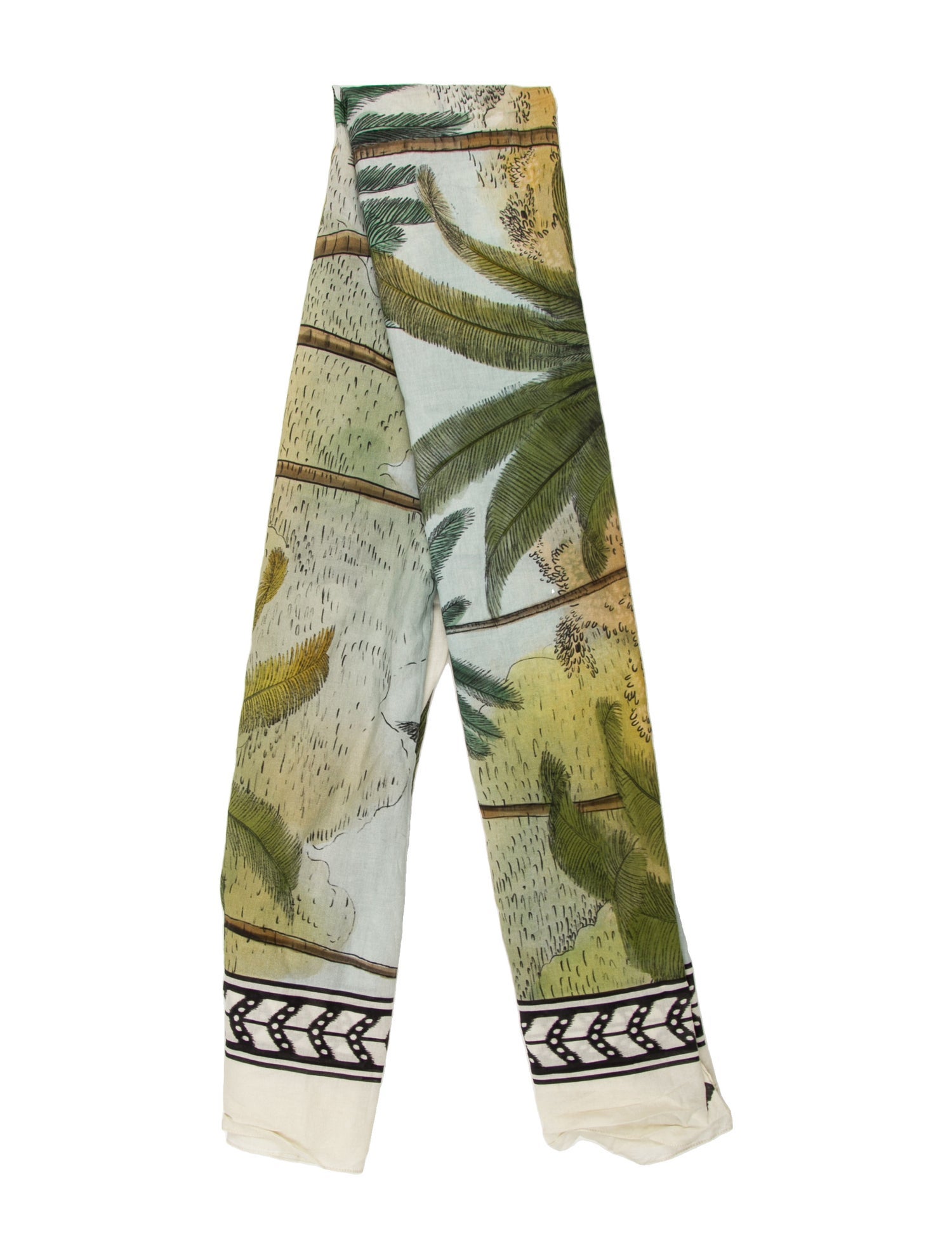Johanna Ortiz Printed Scarf
