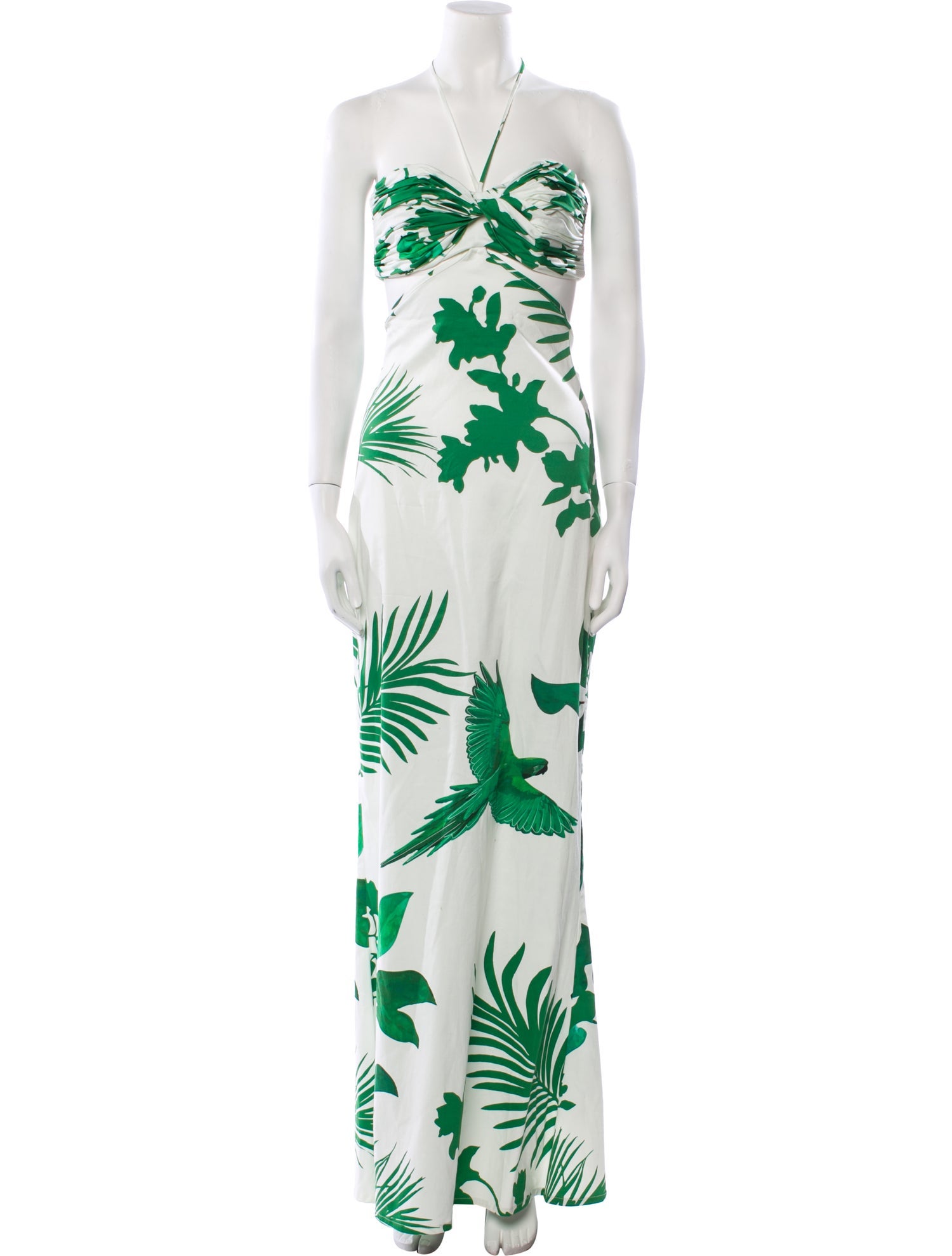 Johanna Ortiz Printed Long Dress