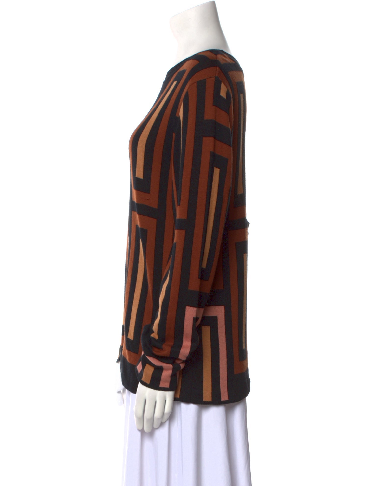 Johanna Ortiz Supima Cotton Striped Sweater