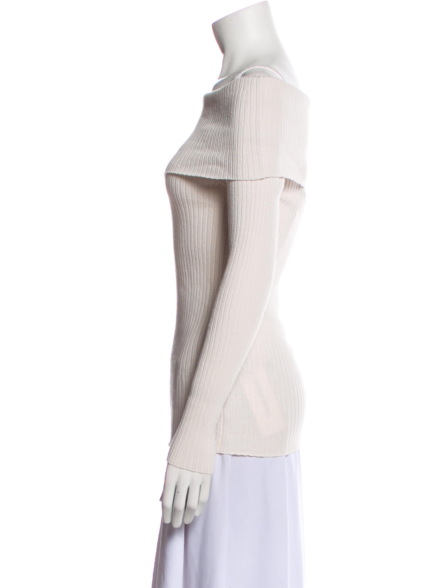 Johanna Ortiz Off-The-Shoulder Long Sleeve Top