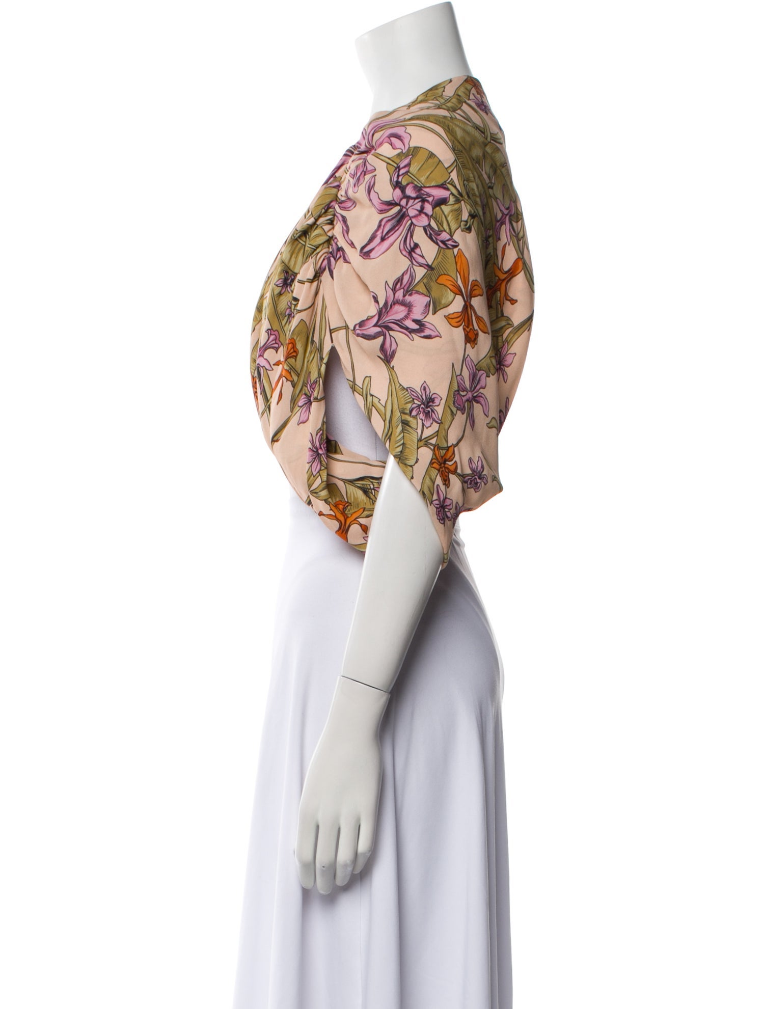 Johanna Ortiz Floral Print Bolero