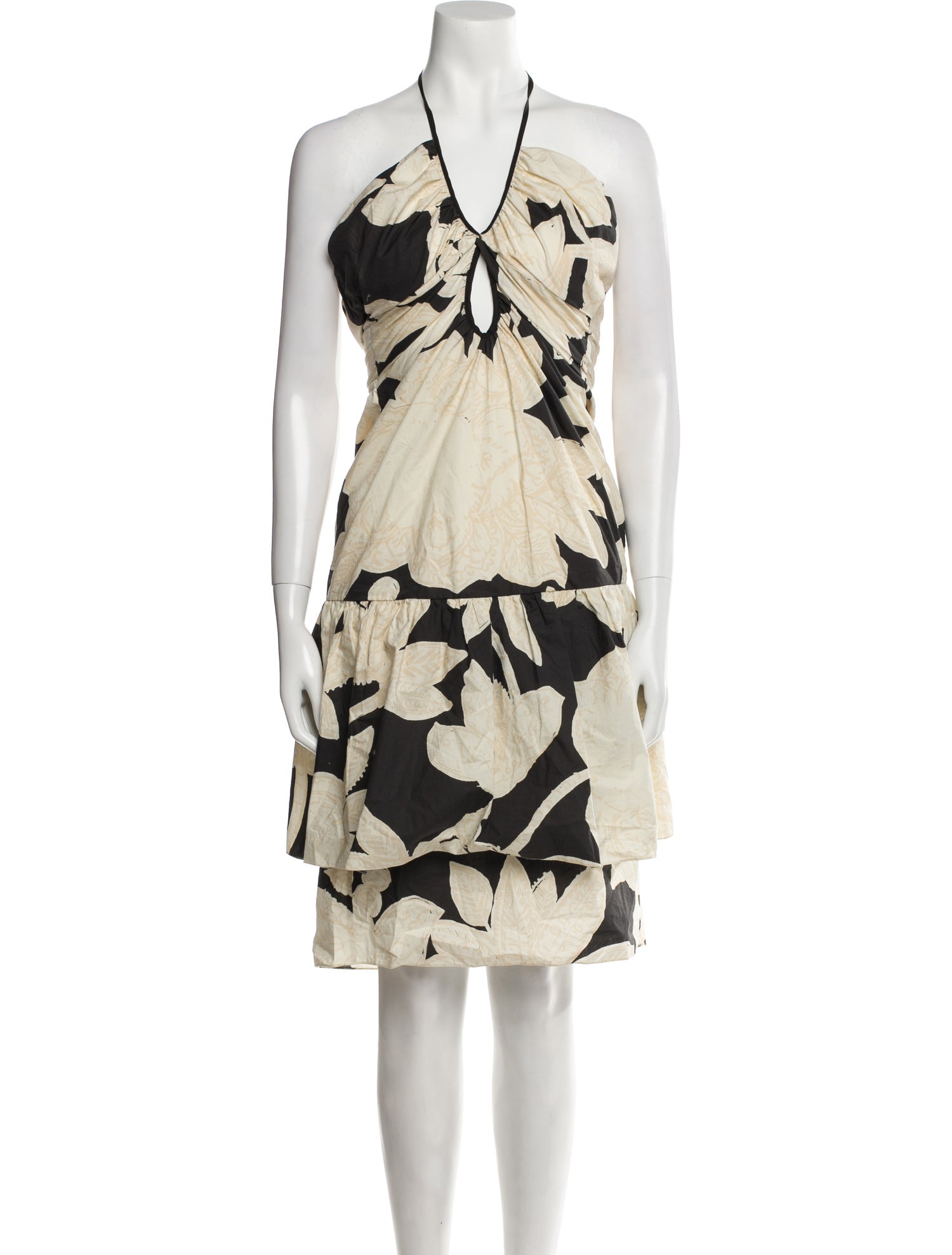 Johanna Ortiz Printed Midi Length Dress w/ Tags